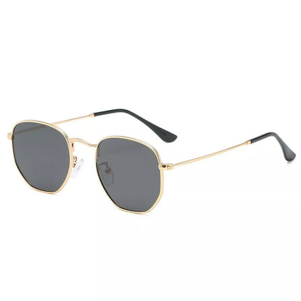 Hexagon Polarized Vintage Sunglasses for Men & Women