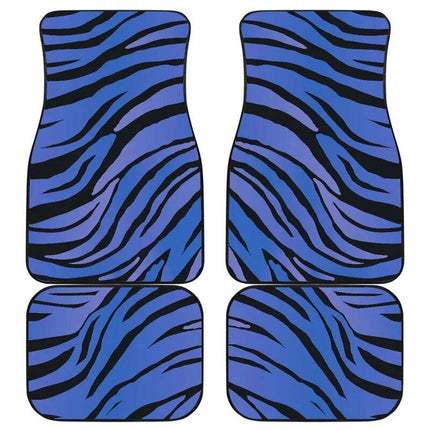 Zebra Patterned Heavy Car Floor Mats - Wnkrs