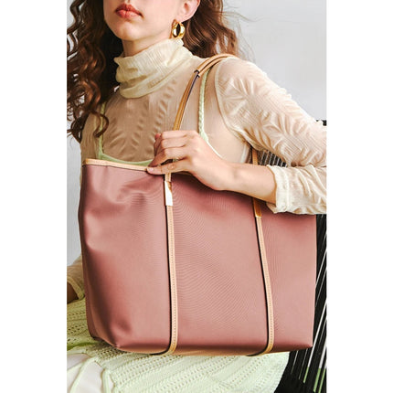 Bolso de hombro elegante de gran capacidad para mujer