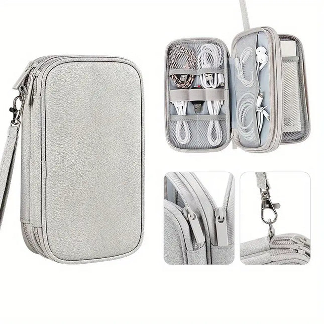 Organisateur de voyage compact pour accessoires numériques