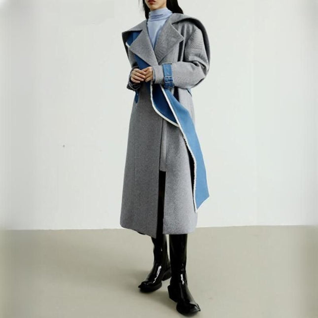 Manteau en laine pour femme