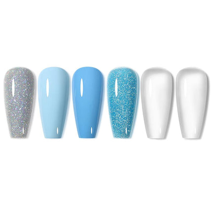 Lot de 6 vernis à ongles en gel