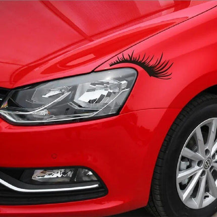 Reflective Car Headlight Eyebrow Stickers - Wnkrs