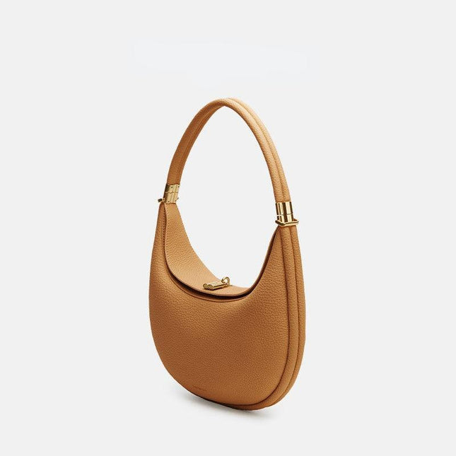 Sac à bandoulière en cuir de luxe Crescent