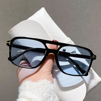 Fashion Square Rivet Sunglasses