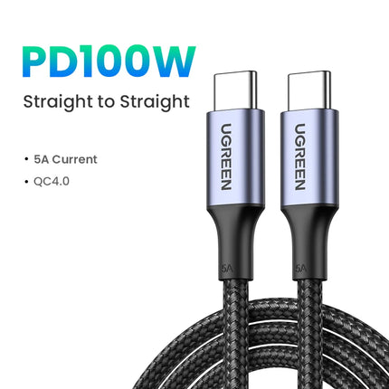 100W USB C to USB Type C Fast Charging Cable