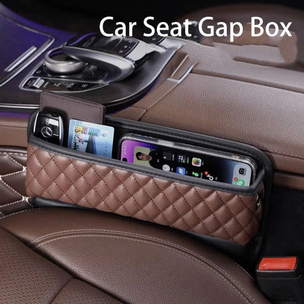 Universal Car Seat Gap Organizer – Storage Pocket Box for Vehicle Side Seats - Wnkrs