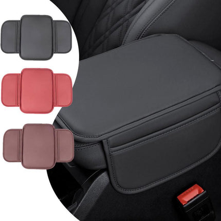 Coussin d'accoudoir de voiture universel avec rangement latéral - Confortable et durable