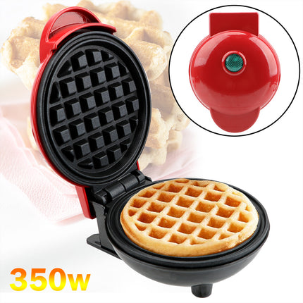 Electric Waffle Maker Machine EU Plug Mini Eggette Breakfast Pot Pan Bubble Egg Cake Oven Waffle Molds - Wnkrs