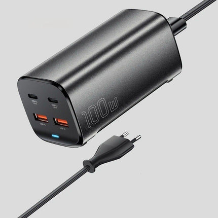 Cargador rápido de escritorio GaN USB-C de 100 W