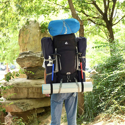 Mochila de senderismo impermeable de gran capacidad de 60 l para hombre