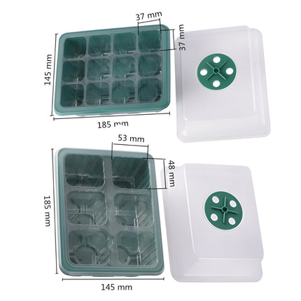 Kit de bandeja para semillas con luces LED para cultivo