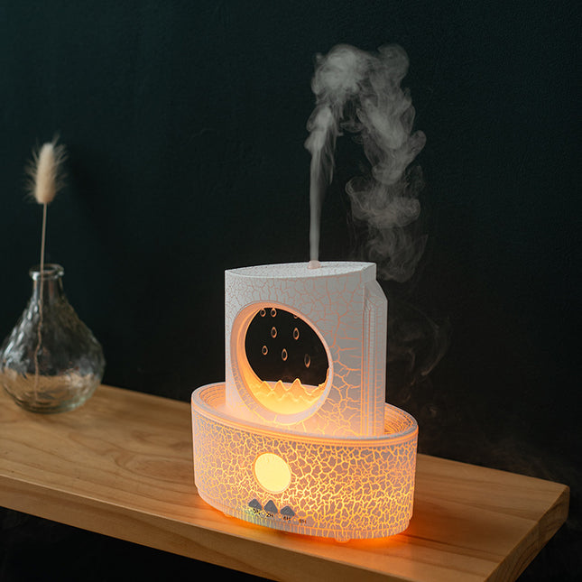 Rain Cloud Ultrasonic Aroma Diffuser & Humidifier with 3-Color LED Light & Remote Control