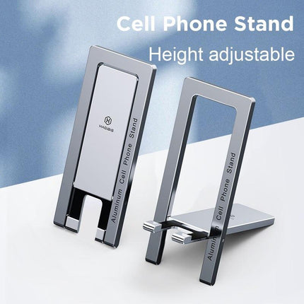 Support de téléphone réglable en métal – Station d'accueil de bureau pliable et portable pour smartphones