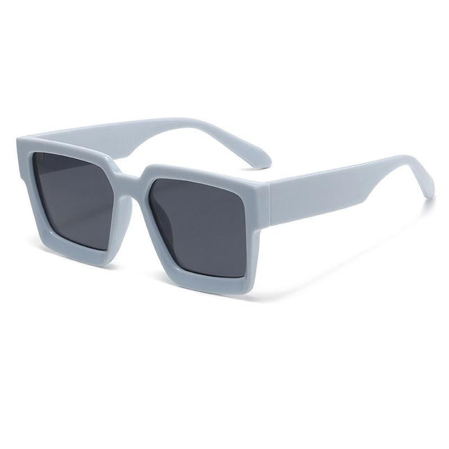 Lunettes de soleil carrées vintage de petite taille