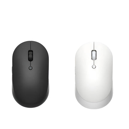 Souris silencieuse USB Bluetooth sans fil à double mode – Souris optique silencieuse pour le bureau et les jeux