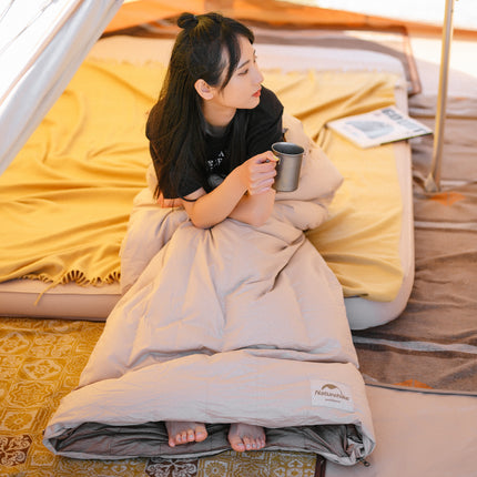 Saco de dormir ultraligero de plumón de ganso para acampar en invierno