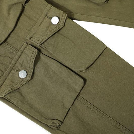 Pantalon cargo vert armée