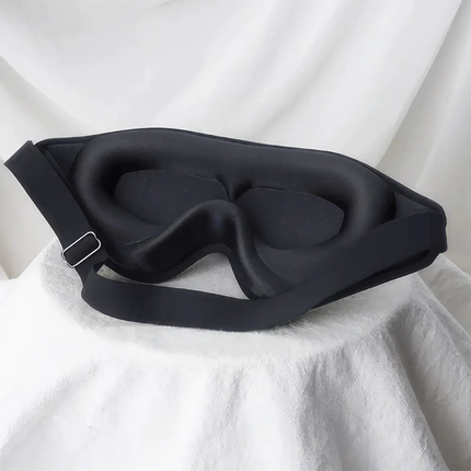 Masque de sommeil ultime en mousse à mémoire de forme 3D - Bloque la lumière, améliore la qualité du sommeil