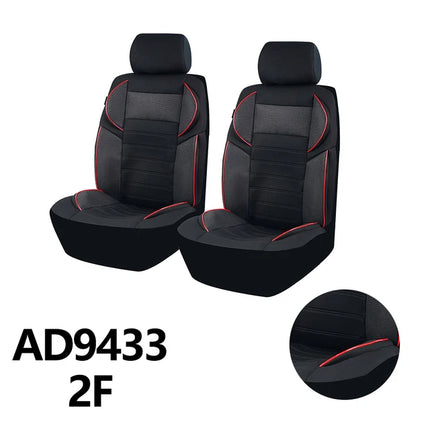 Housses de siège de voiture universelles en éponge de 4 mm avec design 5D – Compatibles avec la plupart des voitures, camions et SUV