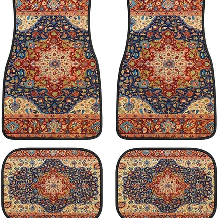 Persian Rug-Style Car Floor Mats - A Set of 4 - Wnkrs