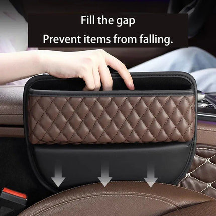 Universal Car Seat Gap Organizer – Storage Pocket Box for Vehicle Side Seats - Wnkrs