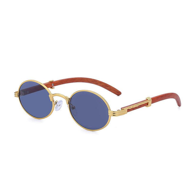 Lunettes de soleil ovales vintage