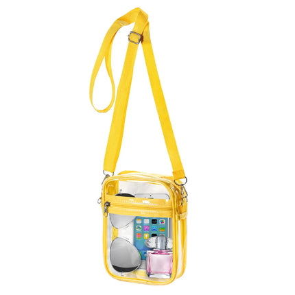 Women’s Clear Stadium-Approved PVC Shoulder Bag