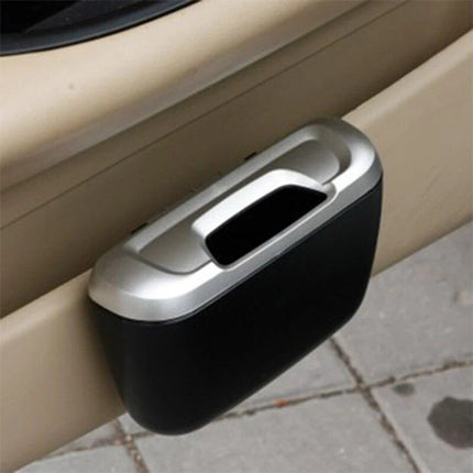 Universal Car Side Door Storage Trash Bin with Rolling Cover - Wnkrs