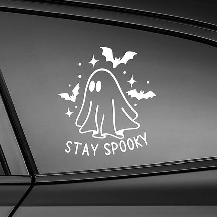 Reflective Halloween Ghost & Bat Car Stickers - Wnkrs