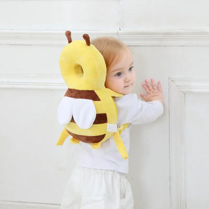 Cartoon Bee Baby Head Back Protector - Wnkrs