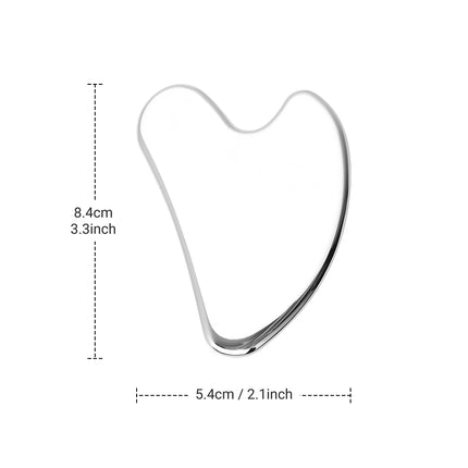 Ensemble de boules de glace et de Gua Sha