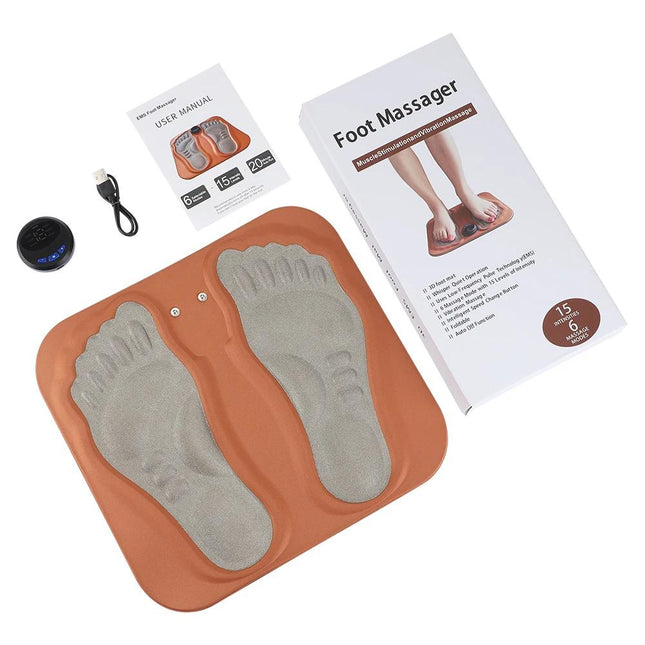 Tapis de massage pliable pour les pieds en 3D