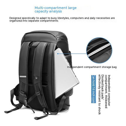 Mochila impermeable para exteriores de gran capacidad para hombre