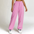 M / Pantalones rosas