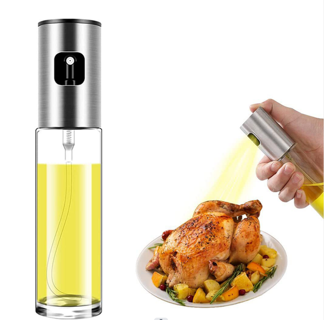 Olive Oil Sprayer Cooking Mister Spray Fine Bottle Oil Dispenser Kitchen - Wnkrs