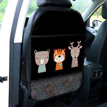 Kids' Car Seat Protector with Multi-Function Pockets - Wnkrs