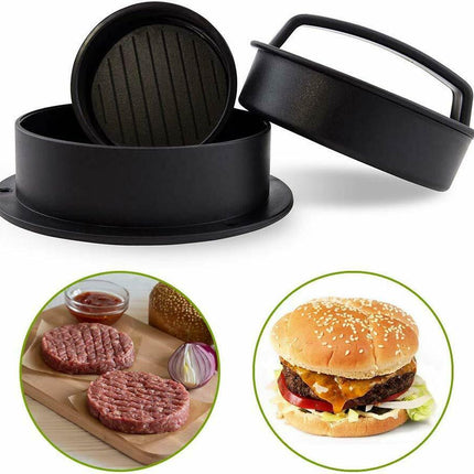 Burger Press Stuffed Patty Maker Mold Slider EASY Homemade Hamburger Making Tool - Wnkrs