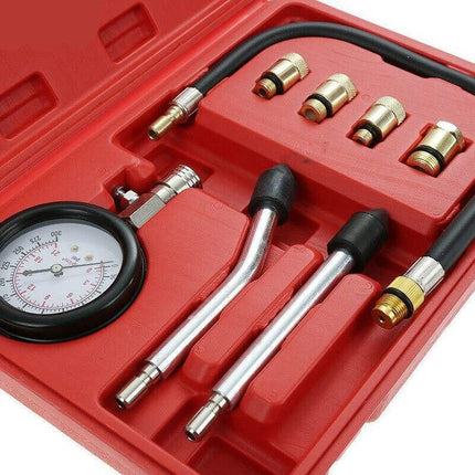 Engine Cylinder Compression Tester Kit with Multiple Adapters - Wnkrs