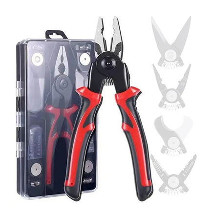 Multifunctional 5 in 1 Pliers Steel Wire Pliers - Wnkrs