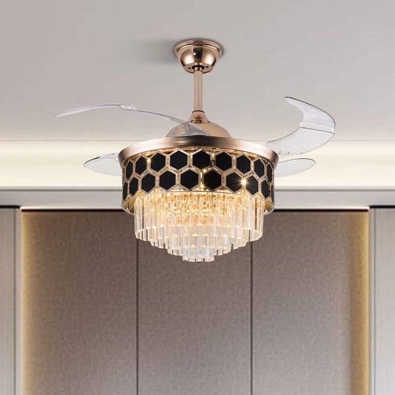 42" Crystal LED Ceiling Fan