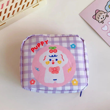 Korean Cartoon Bear Sanitary Napkin Organizer - Wnkrs