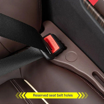 Universal Car Seat Gap Filler with Phone Holder - 2PCS, Premium PU Leather - Wnkrs