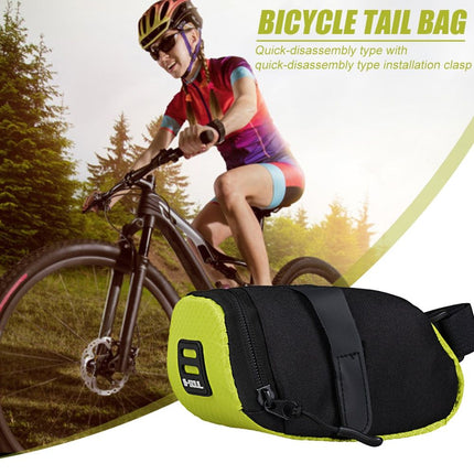 Compact High-Visibility Cycling Saddle Bag: Durable, Reflective, & Spacious - Wnkrs