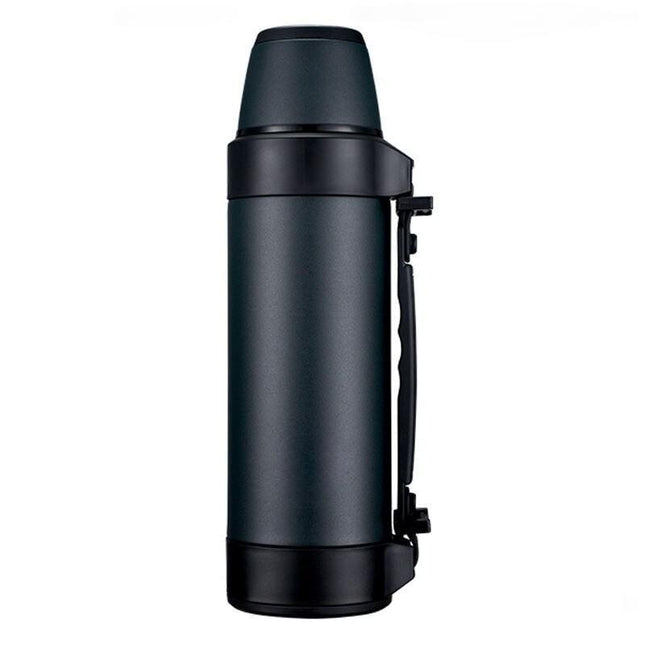 Large Capacity Stainless Steel Thermal Travel Mug - Keeps Hot and Cold Drinks for 24 Hours, 1200/1500ML