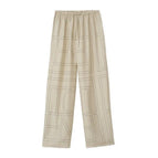 Beige trousers