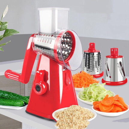 Multi-functional Vegetable Cutter Hand Drum Vegetable Cutter Slicer - Wnkrs