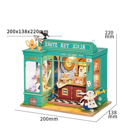 Miniature Fantasy Magic Doll House DIY Wooden Kit - Wnkrs