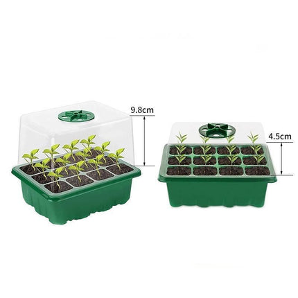 Versatile 6-Hole & 12-Hole High-Breathable Seedling Box Set – Perfect for Gardening Enthusiasts - Wnkrs