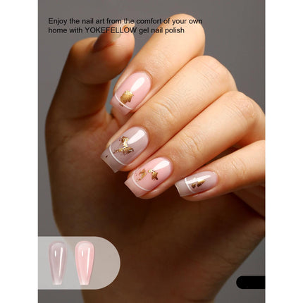 Juego de esmaltes en gel Jelly Nude